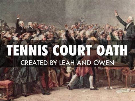 Tennis Court Oath by Owen Laroche