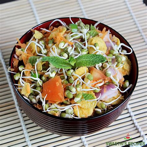 Sprouts Salad Recipe - Swasthi's Recipes