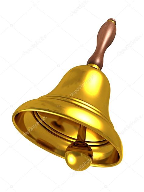 School golden bell — Stock Photo © VERSUSstudio #46332185