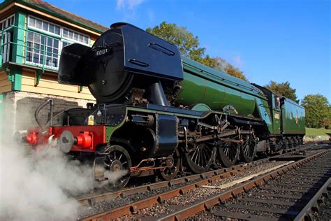 Flying Scotsman Arrives in Dorset for 3-Week Visit to Swanage Railway ...