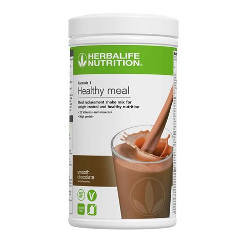 Herbalife Formula1 Protein Shake Smooth Chocolate-HerbaBOX