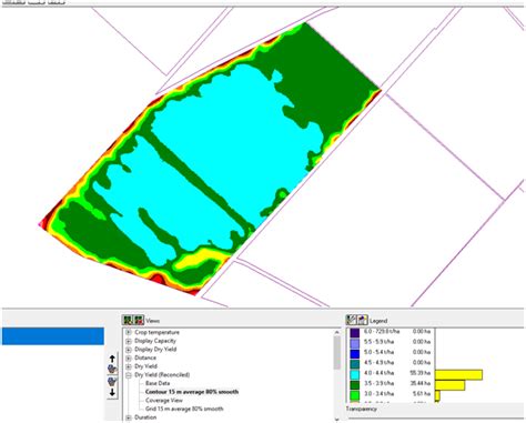 Advanced use of crop yield maps and histograms