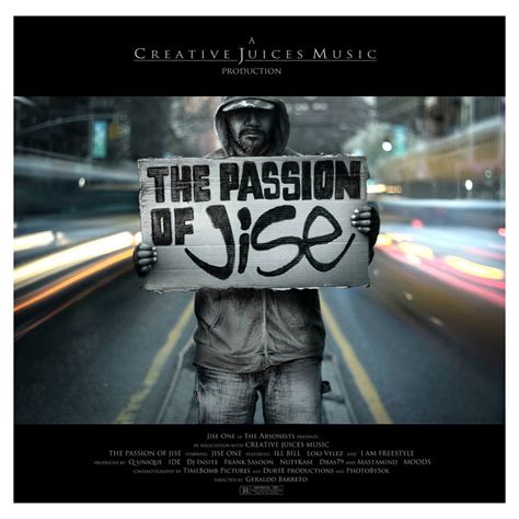 Jise One - The Passion Of Jise CD - Goonsgear.com