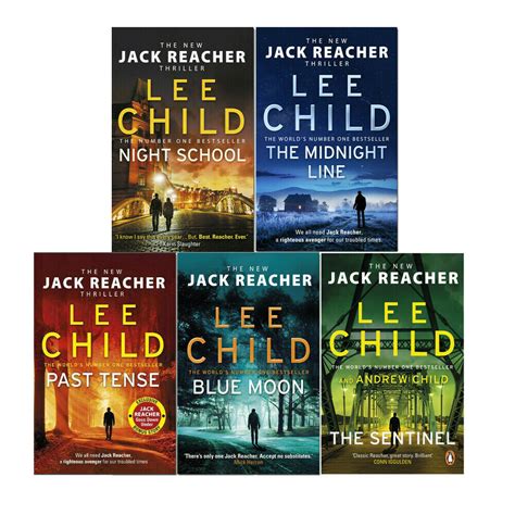 Jack Reacher book Series 21-25 Collection 5 Books Set by Lee Child ...