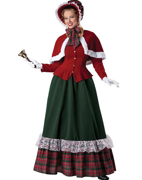 Yuletide Lady Victorian Carol Singer Womens Christmas Costume | eBay