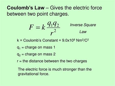 PPT - Electric Charge and Coulomb’s Law PowerPoint Presentation, free ...