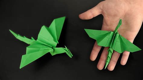 Easy Origami Dragon - How to Fold - YouTube