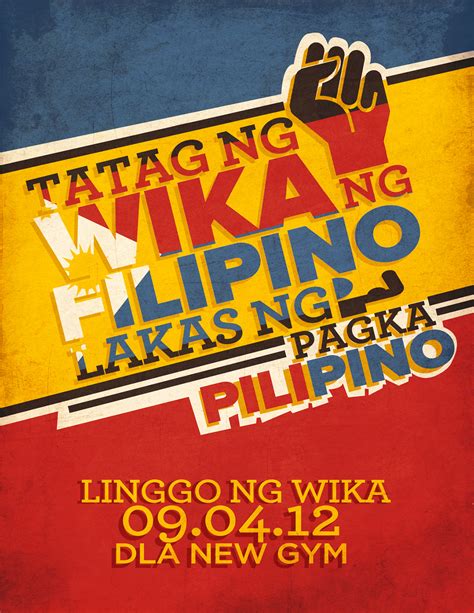 Buwan ng Wika-Poster Design :: Behance