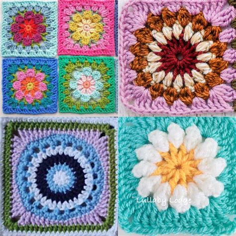 36 Unique Granny Square Patterns + (Tips for the Perfect Square)