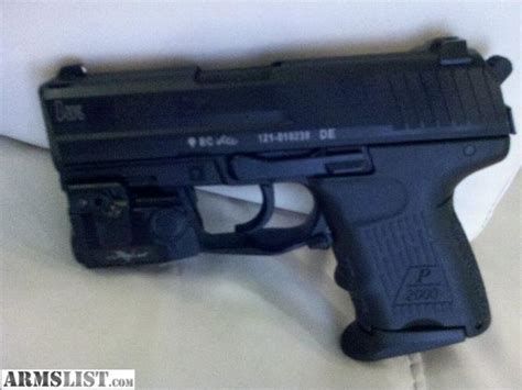 ARMSLIST - For Sale: HK P2000SK 9mm with Veridian C5L and CC accessories