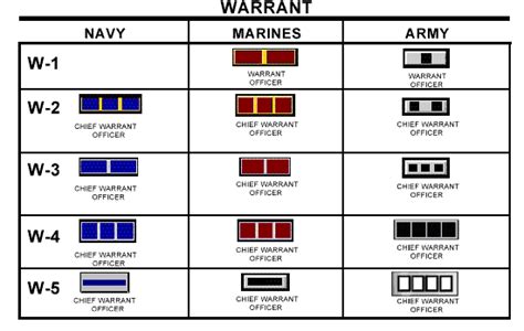 Rank Insignia - Warrant Officer