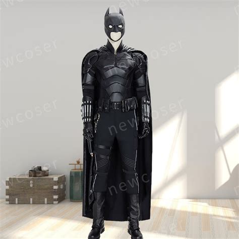 The Dark Knight Rises Batman Cosplay Costume Deluxe Version ...