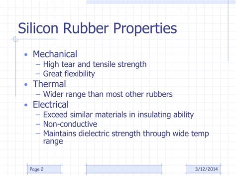 PPT - Silicon Rubber PowerPoint Presentation - ID:321455