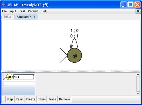 JFLAP: Mealy Machine Examples