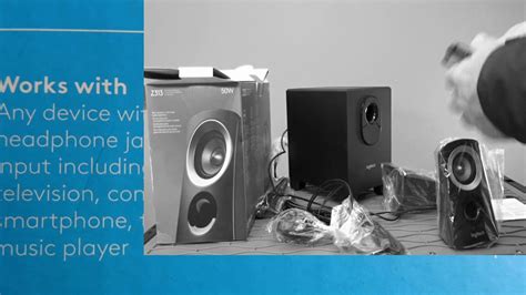 Logitech Z313 Speaker Review & Setup - YouTube