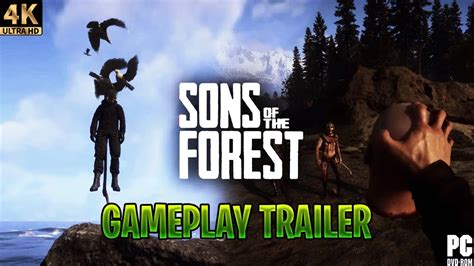 Sons Of The Forest | Gameplay Trailer NEW [4K PC] (The Forest 2) - YouTube