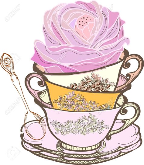 Afternoon tea clipart - Clipground