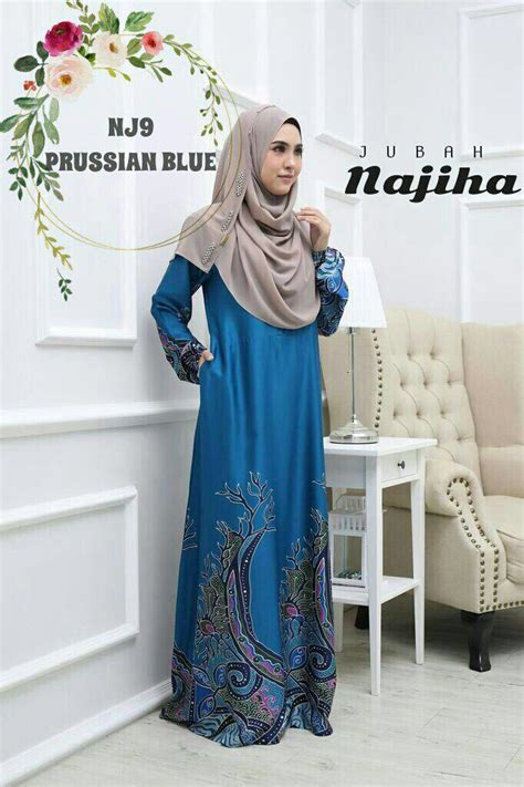 Jubah Najiha, Women's Fashion, Muslimah Fashion, Dresses on Carousell