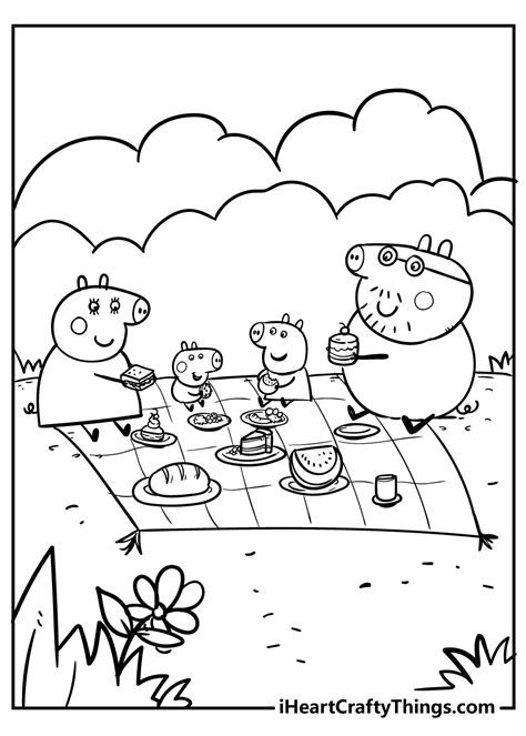 Peppa Pig Coloring Pages