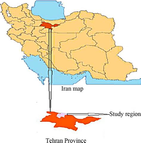 Location map of study area. part of middle Alborz Mountains. It is ...