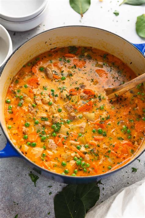 Slow Cooker Chicken Stew - Oh Sweet Basil