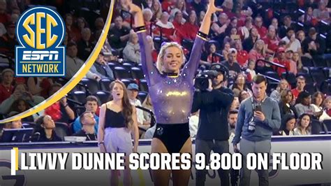 Livvy Dunne's floor routine in LSU's win over Georgia | ESPN College ...