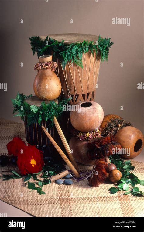 Hawaiian Musical instruments Stock Photo - Alamy