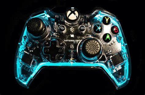 HD wallpaper: black and blue Xbox One controller, Remote Control, Game ...