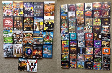 Something a bit different. My collection of mid-90s to mid 2000s PC ...