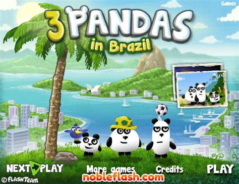 Best Games Ever - 3 Pandas in Brazil - Play Free Online