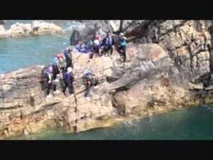 Cliff Jumping Locations - Coasteering UK | The Travel Tart Blog