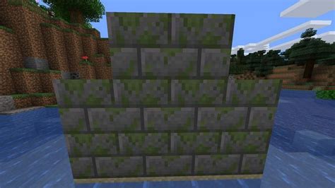 How to make mossy blocks in Minecraft