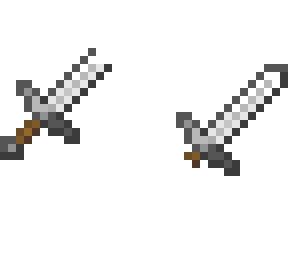 Minecraft iron sword | Minecraft Skin