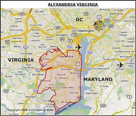 Alexandria Va Zip Code Map - Maping Resources