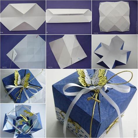 DIY Pretty Origami Gift Box