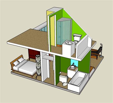 Google Sketchup 3D Tiny House Designs - Tiny House Blog