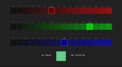 Rgb Color Palette Picker