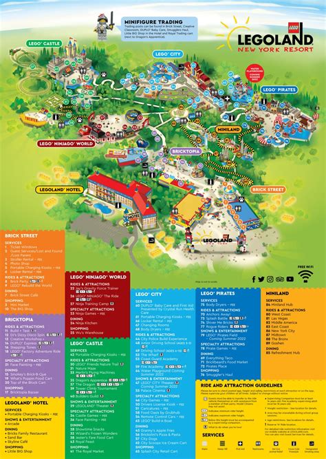 LEGOLAND New York Map » LEGOLAND in New York