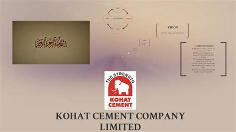 KOHAT CEMENT COMPANY LINMITED by Muhammad Azeem on Prezi