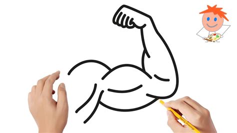 Muscle Arm Cartoon Drawing - bmp-go