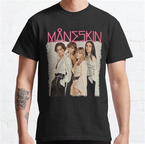 Maneskin T-Shirts - The Official Merchandise of Maneskin Classic T ...