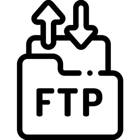 Ftp Detailed Rounded Lineal icon