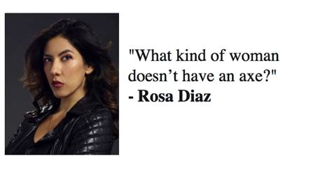 Best 25 Rosa Diaz Quotes - Brooklyn Nine-Nine - NSF News and Magazine