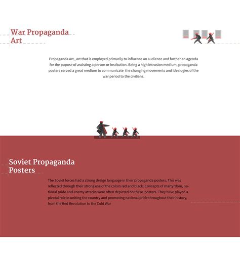 Agitprop-Soviet War Propaganda Infographic on Behance