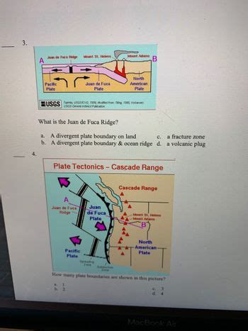 Answered: What is the Juan de Fuca Ridge? C. a… | bartleby