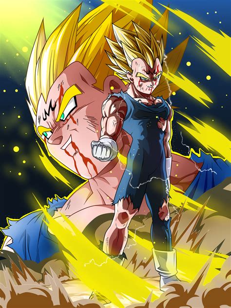 Majin Vegeta- Poster by Koku78 on DeviantArt