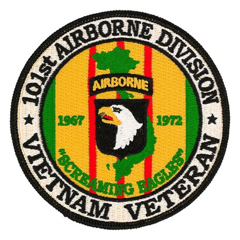 101st Airborne Division Vietnam Veteran Patch | Flying Tigers Surplus