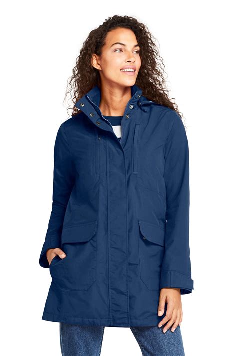 Lands' End Women's Squall Lightweight Raincoat - Walmart.com