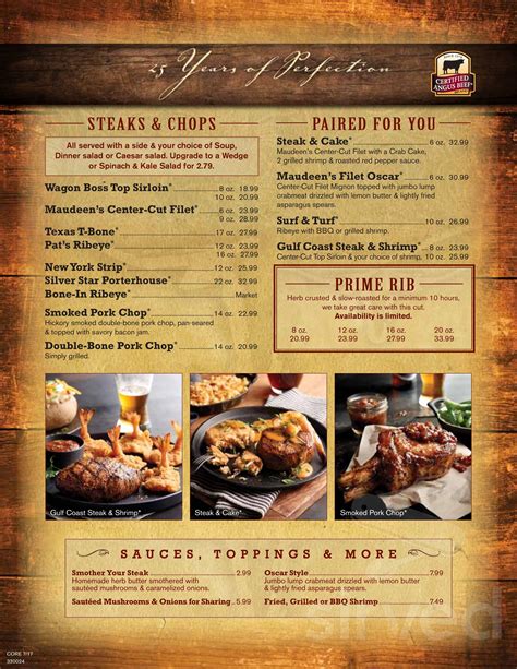 Saltgrass Steakhouse Saltgrass Dessert Menu / Saltgrass Steak House ...