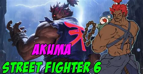 Akuma's Full Story Leading into Street Fighter 6